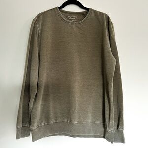 Lucky Brand Venice Burnout Mens Crew Sweatshirt, XL